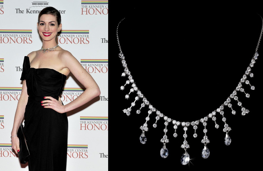 Anne Hathaway Necklace Celebrity Replica Jewelry